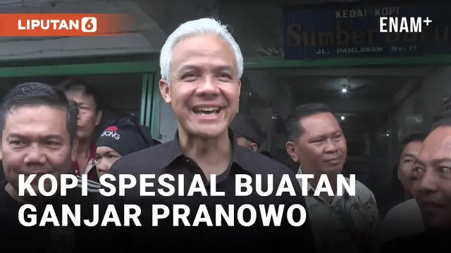 VIDEO: Ganjar Pranowo Datangi Kedai Kopi Legendaris