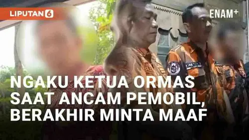 VIDEO: Viral Pria Ngaku Ketua PP Kabupaten Semarang Saat Ancam Pemobil, Pria Ini Minta Maaf