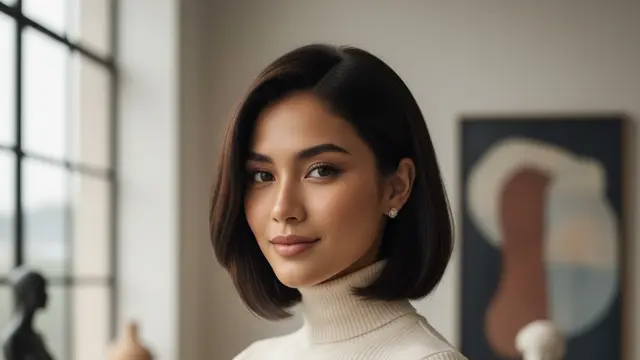Graduated Bob (Inverted Bob) (Gemini AI)