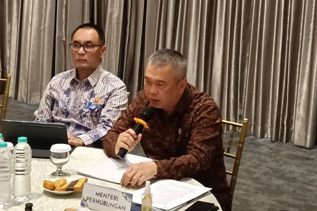 Menteri Perhubungan (Menhub) Dudy Purwagandhi