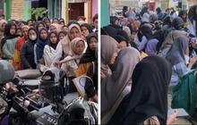 Viral Ratusan Pelamar Kerja di Warung Seblak Ini Mengular Panjang hingga Tembus Ujung Jalan, Begini Penampakannya