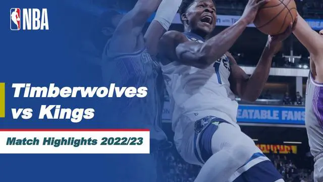 Berita Video, Minessota Timberwolves Raih Kemenangan Atas Sacramento Kings, Minggu (5/3/2023)
