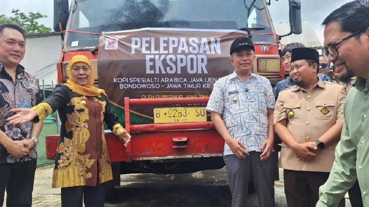 Wow, 10 Ton Kopi Arabika Bondowoso Java Ijen Raung Terbang Perdana ke Taiwan!
