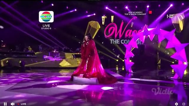 Penampilan Waode dari Baubau di Pop Academy Indosiar Top 3 Concert
