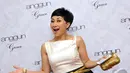 Namun dengan gaya bicaranya yang ceplas-ceplos, Ibu dua anak inipun akhirnya mengucap terimakasih karena dari gossip ini ia merasa ngetop lagi, Jakarta, Kamis (26/6/2014) (Liputan6.com/Panji Diksana)