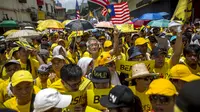 Ribuan Demonstran Masih Bertahan di Jalanan Kuala Lumpur