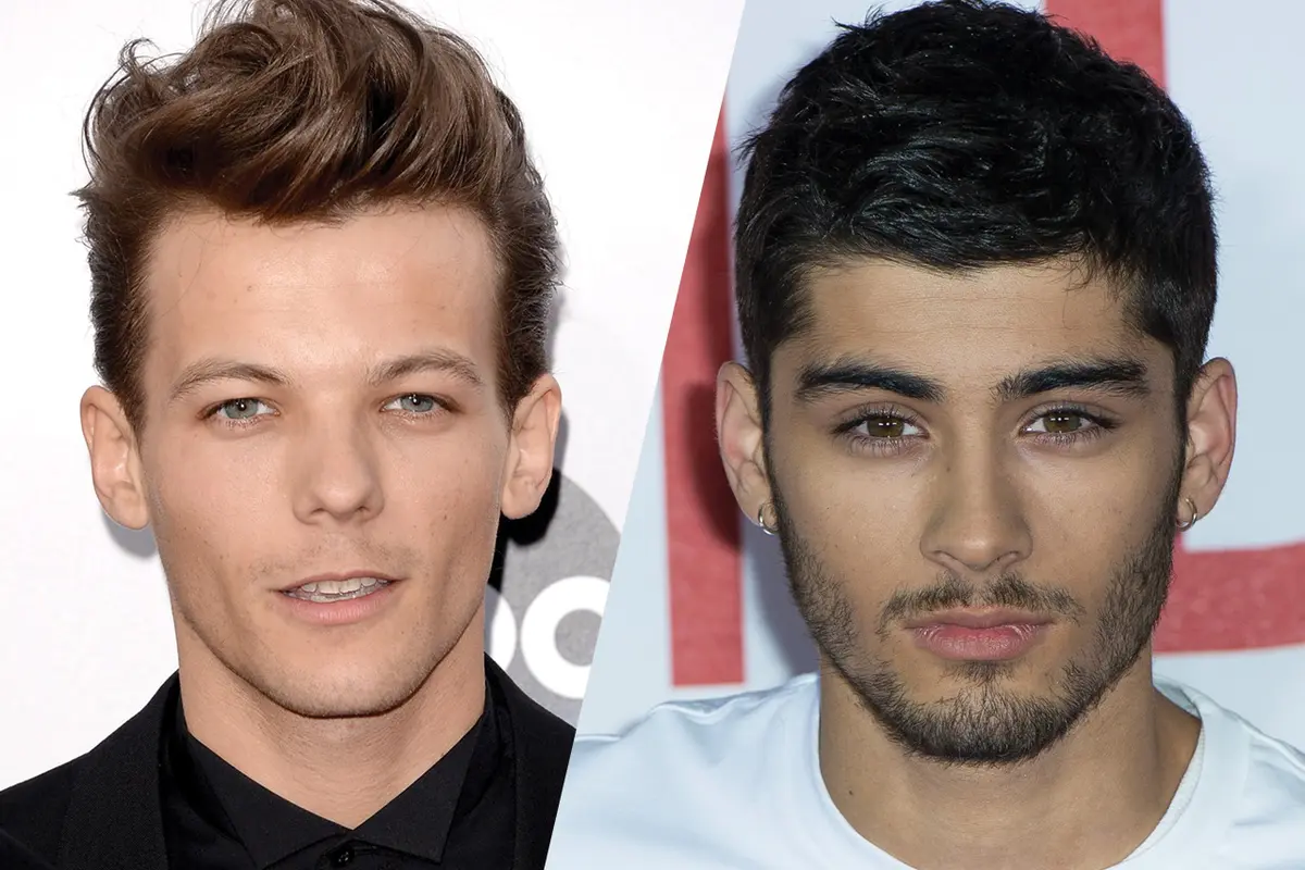 Louis Tomlinson dan Zayn Malik