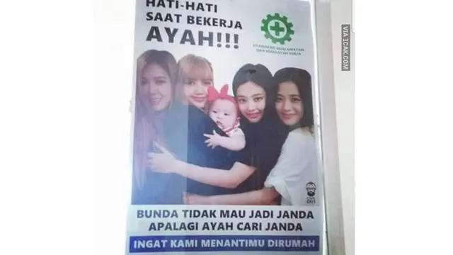 6 Tulisan Imbauan Hati-Hati Ini Bikin Senyum Tipis