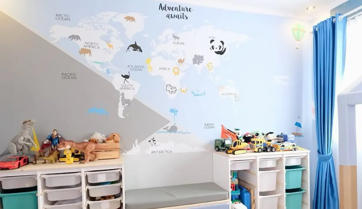 Kamar anak Titi Kamal (Instagram/titi_kamall)