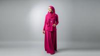 Baju Pink Fanta Cocok dengan Jilbab Warna Apa? Ini 7 Padu Padan yang Serasi