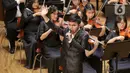 Light Ministry Orchestra (LMO) terdiri dari musisi muda, termasuk anak-anak reguler dan berkebutuhan khusus. (Liputan6.com/Herman Zakharia)
