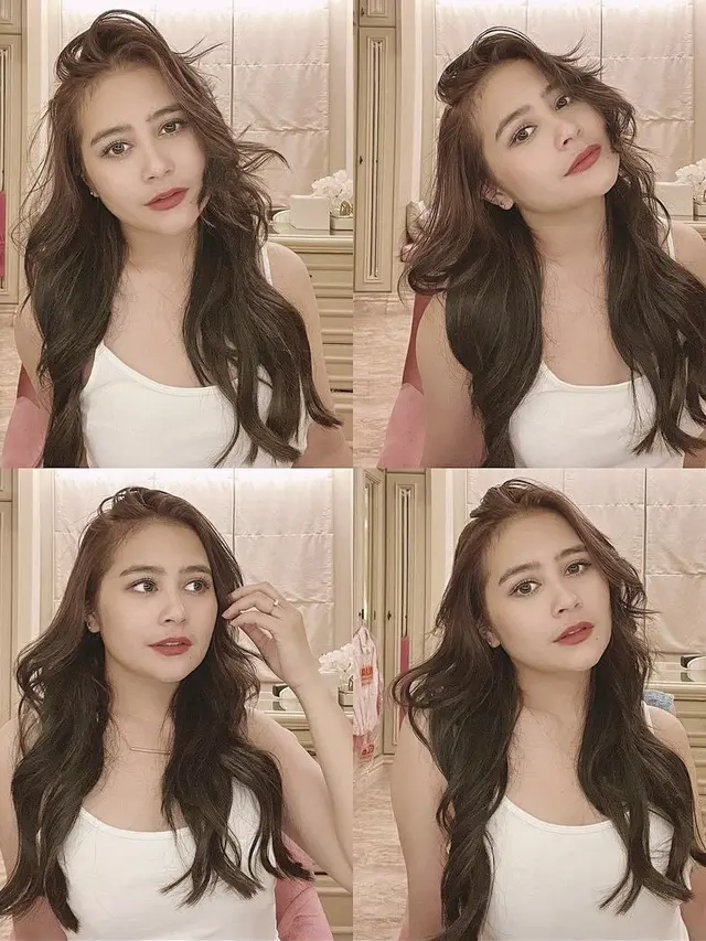 Gaya Rambut Panjang Prilly Latuconsina yang bisa jadi inspirasimu,credit: @prillylatuconsina96