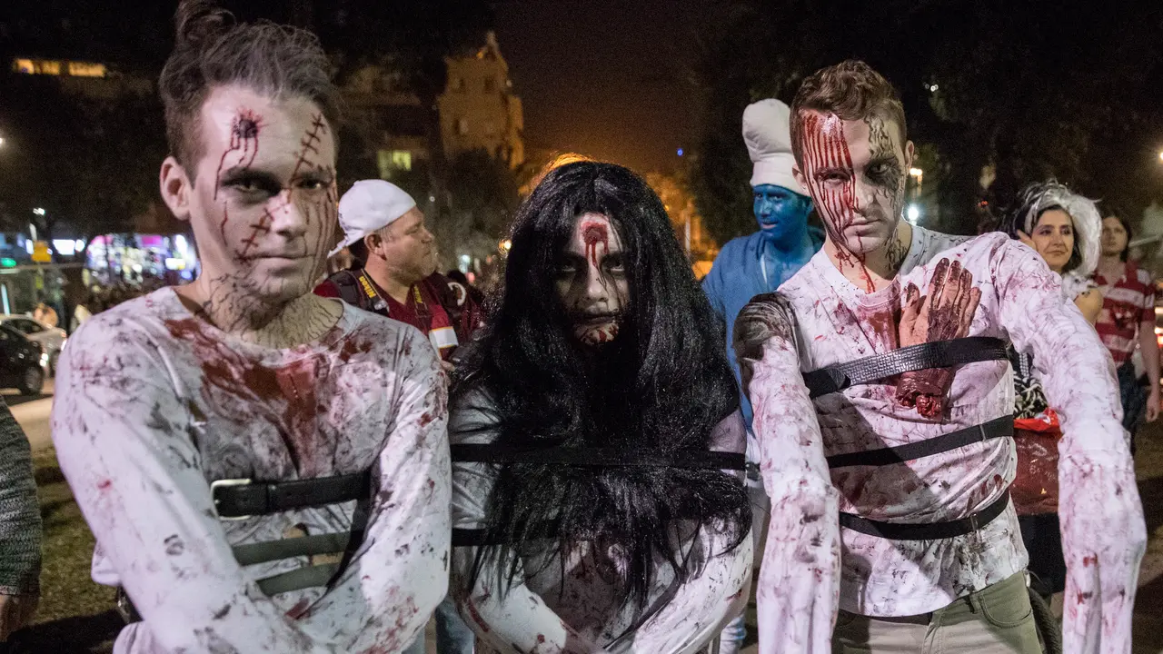 Ilustrasi zombie atau mayat hidup
