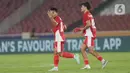Sementara dua gol tambahan lainnya dicetak Arkhan Fikri pada menit ke-20 dan Rayhan Hannan (35’). (Liputan6.com/Helmi Fithriansyah)