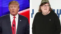 Pembuat film dokumenter dan aktivis Michael Moore menyebut Trump 'benci Muslim tanpa alasan'.