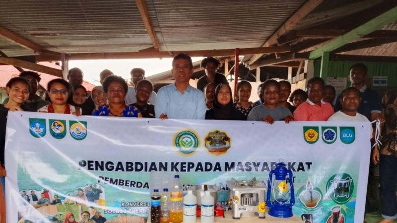 Dari Limbah Dapur: Uncen Papua Ajarkan Warga Yoboy Sulap Minyak Jelantah Jadi Biodiesel, Solusi Energi Murah!