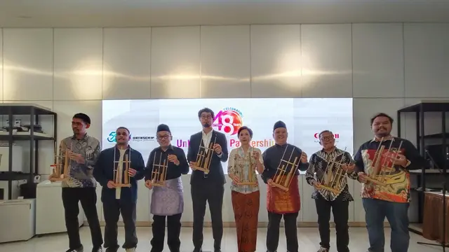 Perayaan 48 tahun kolaborasi Canon-Datascrip. Liputan6.com/Iskandar