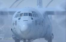 Pesawat C-130J Super Hercules Ketiga Mendarat di Indonesia Setelah 33 Jam Mengudara