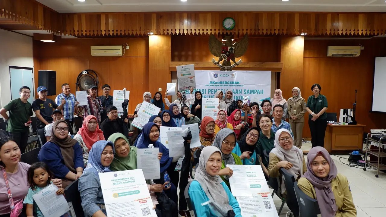 Hari Peduli Sampah Nasional 2025, Komitmen Kao Indonesia dalam Pengelolaan Sampah