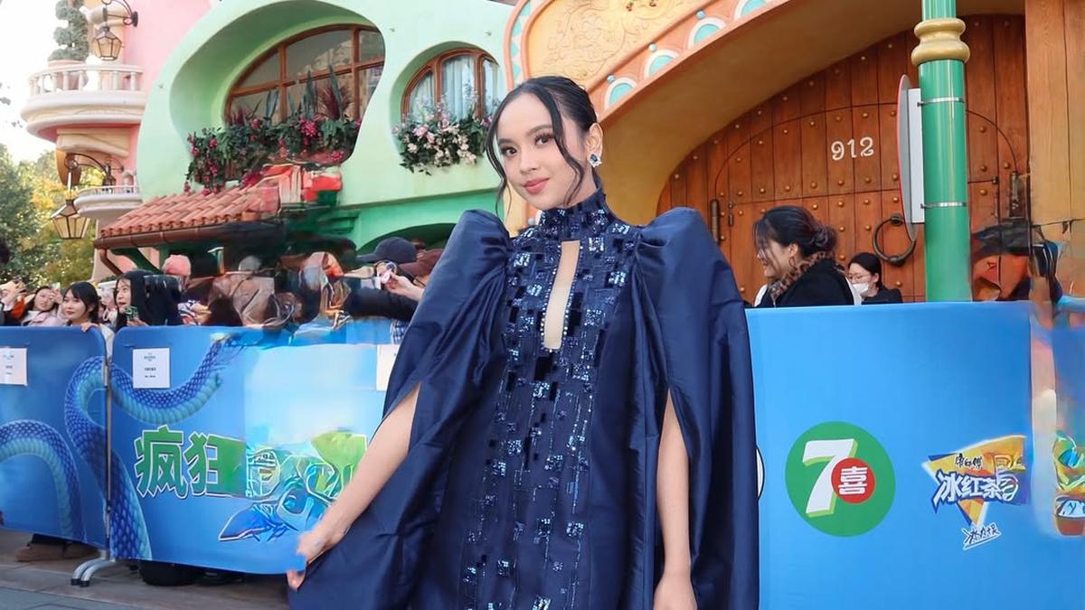 Lyodra Ginting Tampil Glamor Wakili Indonesia di Zootopia 2 Global Celebration Shanghai