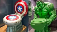 Potret Desain Toilet Karakter Superhero Ini Keren (Sumber: Instagram/pubity)