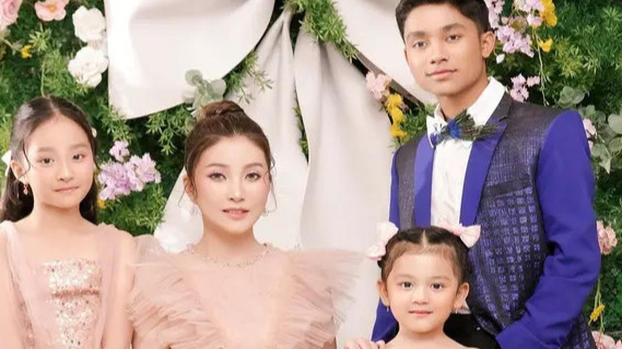 Potret Sarwendah Cantik Bak Ibu Peri Jalani Pemotretan Bareng Anak-anak, Ruben Onsu Tak Ikut
