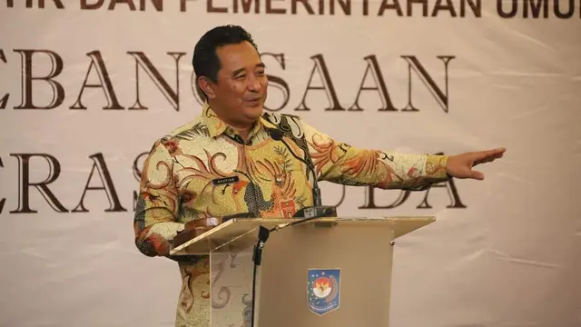 Pj Gubernur Sulsel Bahtiar Baharuddin (Liputan6.com/Dok: Ditjen Polpum)