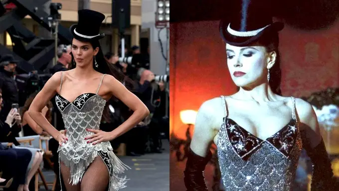 Kendall Jenner Kenakan Kostum Ikonik Satine yang Diperankan Nicole Kidman dari Moulin Rouge! di Vogue World 2025