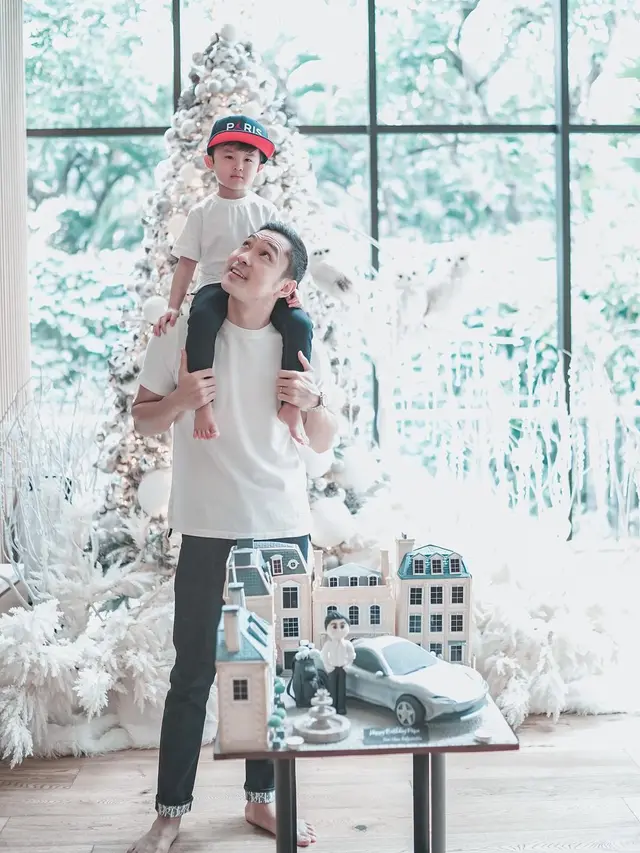 Harvey Moeis suami Sandra Dewi rayakan ultah (Foto: Instagram/@sandradewi88)