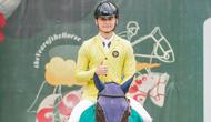Nusrtdinov Zayan Fatih atau yang akrab disapa Dinov, atlet andalan DNV Equestrian (istimewa)