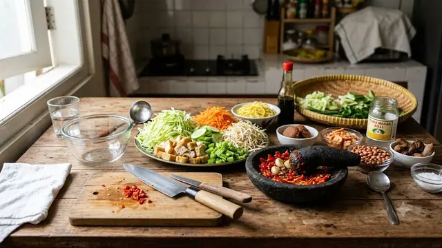 Resep Asinan Sayur Betawi Segar yang Bikin Nagih/AI Generated
