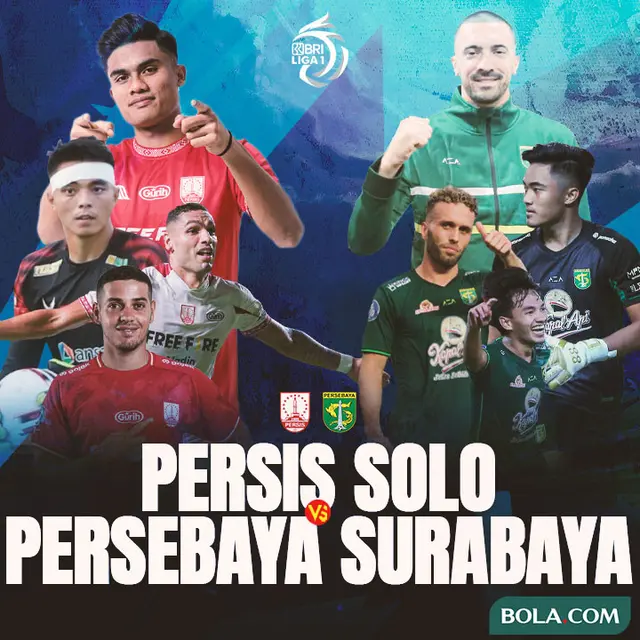 Liga 1 - Duel Antarlini - Persis Solo Vs Persebaya Surabaya