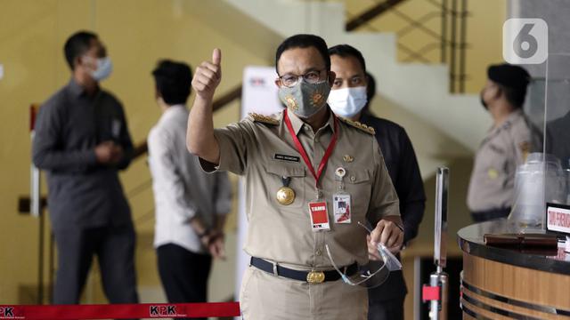 FOTO: Anies Baswedan Penuhi Panggilan KPK