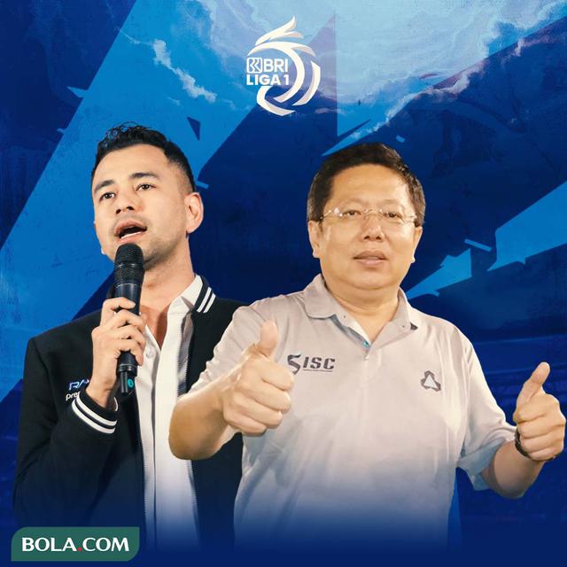 Liga 1 -  Raffi Ahmad dan Pieter Tanuri
