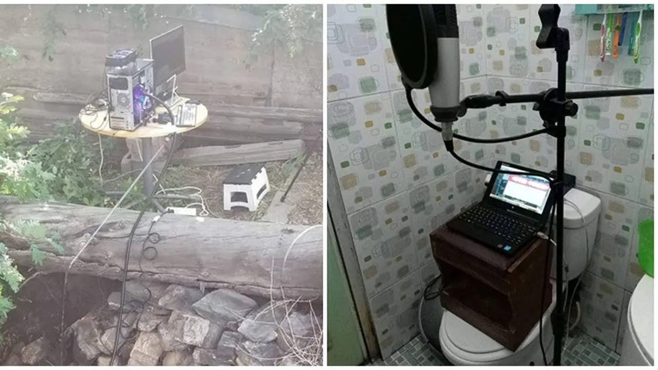6 Potret Meja Komputer Ini Nyeleneh Banget, Bikin Was-was