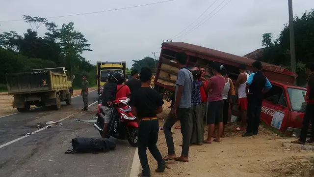 Kecelakaan Truk Batu Bara di Jambi