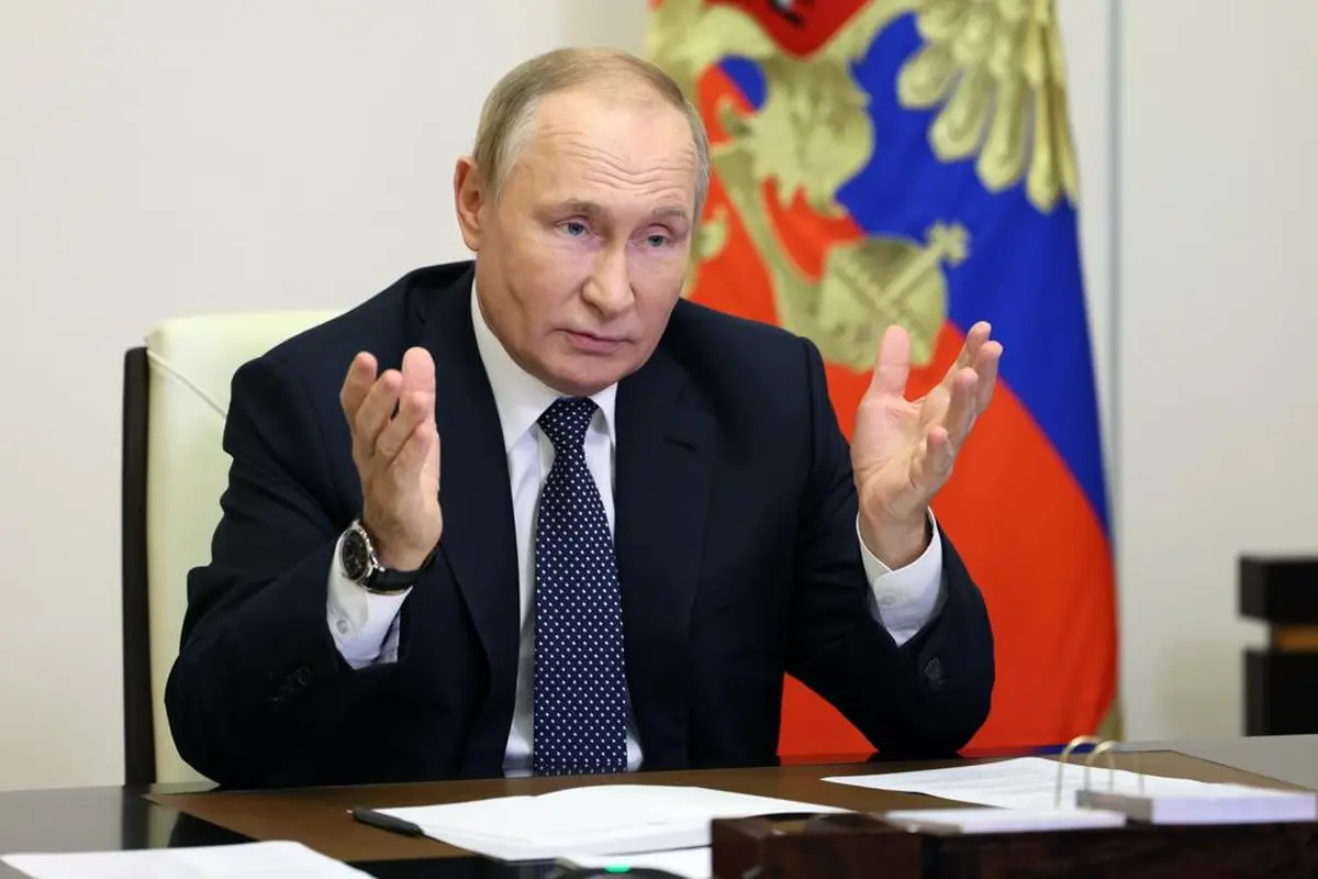 Presiden Rusia Vladimir Putin. (Gavriil Grigorov, Sputnik, Kremlin Pool Photo/AP Photo)