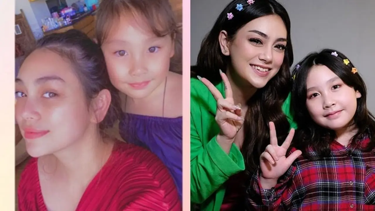 6 Potret Kebersamaan Celine Evangelista dan Eleeya, Anak yang Disebut Mirip Orang Korea