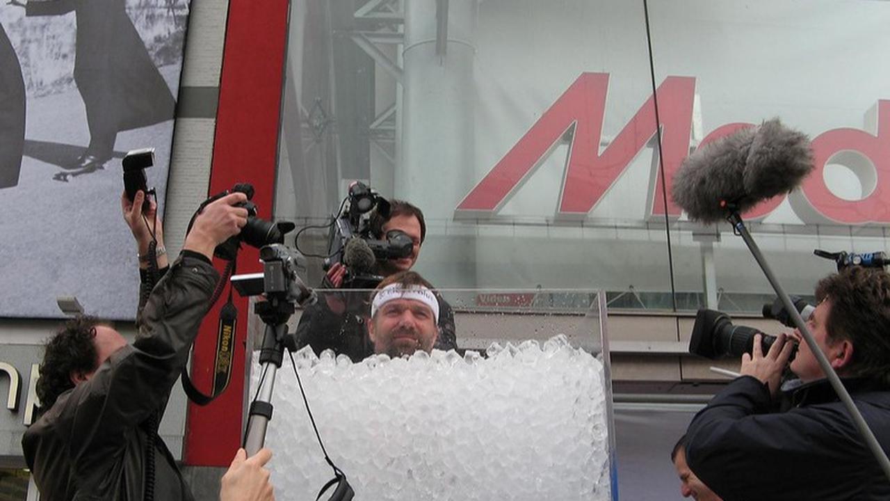 Ilustrasi Wim Hof Ice Bath