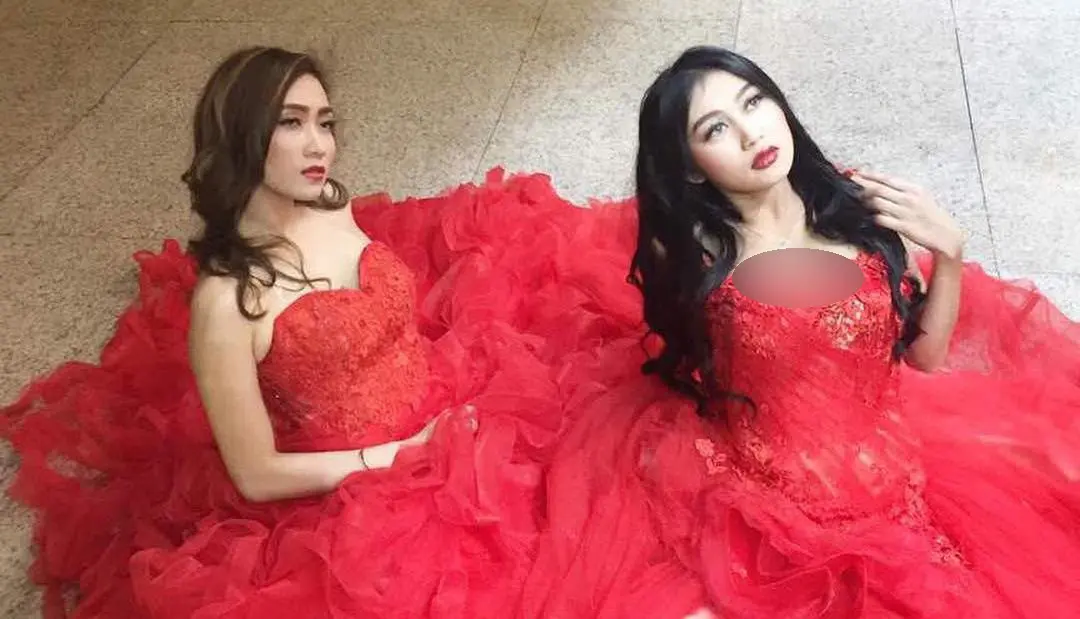 Pamela Safitri dan Ozaki [foto: www.instagram.com/pamelaaasafitriduoserigala]