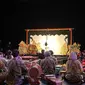 Wayang kulit berbahasa Prancis dan gamelan dipentaskan di Kota Evry (Istimewa)