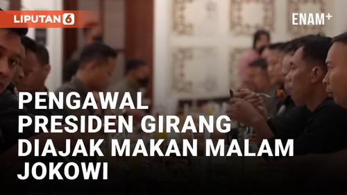 VIDEO: Diajak Makam Malam oleh Jokowi, Pengawal Presiden Girang