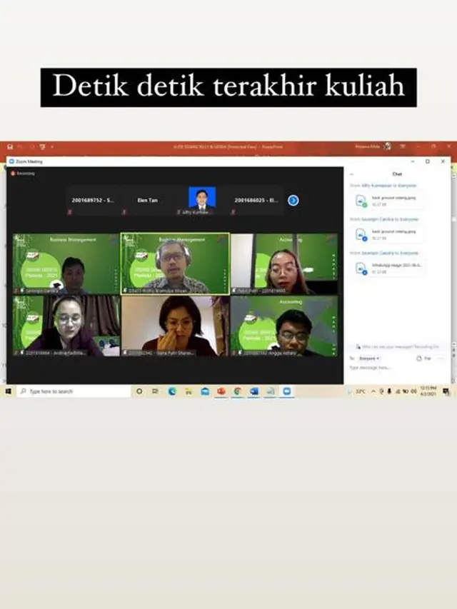 6 Momen Hana Saraswati Lulus Sidang Skripsi, Menangis Bahagia