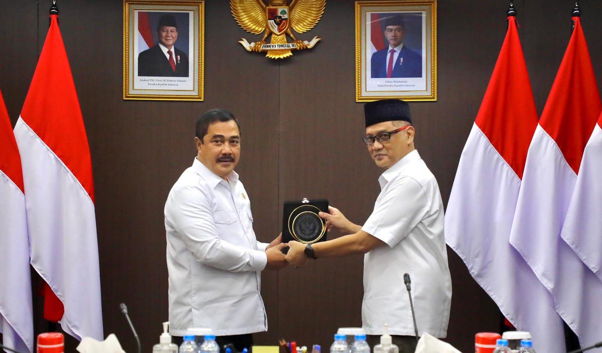 menteri imigrasi agus andrianto dan kepala BPIH
