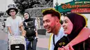 Ananda Omesh dan Dian Ayu Lestari menunjukkan keromantisannya saat liburan di Disneyland Hong Kong. Menikah pada tahun 2012, rumah tangga keduanya memang selalu harmonis. Pasangan seleb ini mengajak tiga anaknya untuk bersenang-senang di wahana permainan. (Liputan6.com/IG/@podkesmas)