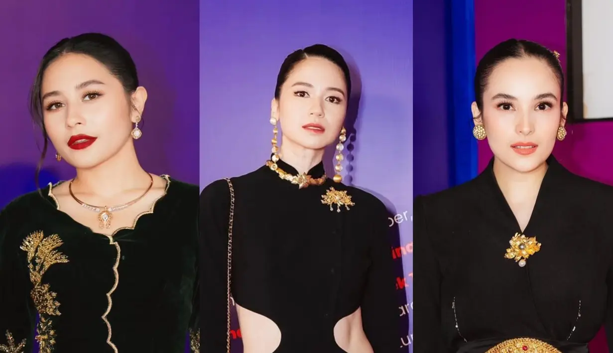 <p>Laura Basuki kembali memukau publik dengan pesonanya di karpet merah FFI 2024. Laura Basuki mengenakan gaun cut out backless dress yang terinspirasi dari siluet kebaya janggan tradisional, sebuah karya apik yang dirancang dengan detail memukau oleh Kraton World.</p>