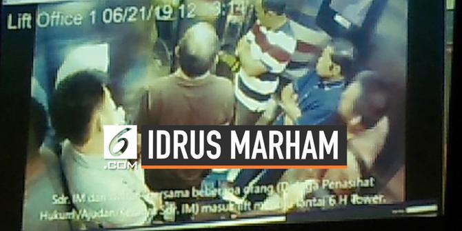VIDEO: Momen Idrus Marham 'Plesiran' ke RS Terekam CCTV