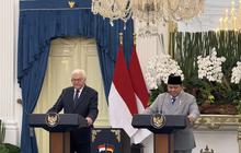 Momen Prabowo Berbahasa Jerman Saat Sambut Presiden Steinmeier