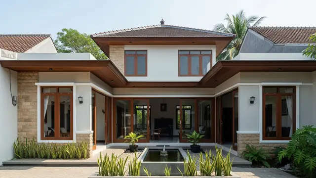 Desain dengan Courtyard Internal