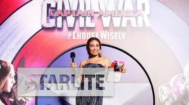 Ayu Dewi mengungkapkan perasaannya saat wawancara pemain Captain America: Civil War. Seperti apa ceritanya? Saksikan hanya di Starlite!